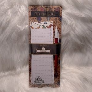 Harry Potter Magnetic Notepad for Grocery List, To-Do List, Reminders